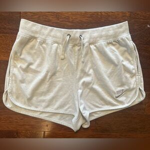 Nike Women's Oatmeal Athletic Shorts